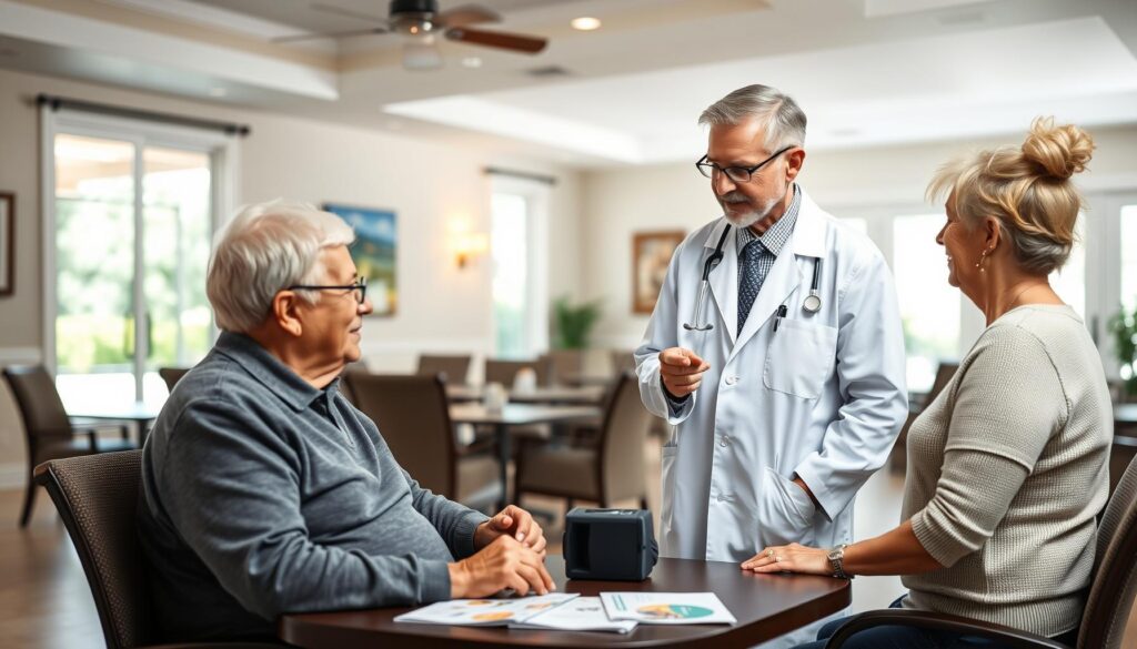 Port St Lucie 55+ community healthcare facilities map