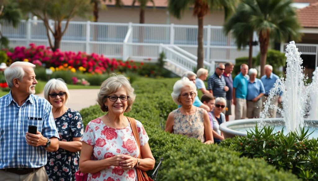 Seniors enjoying Instagrammable spots in Port St. Lucie
