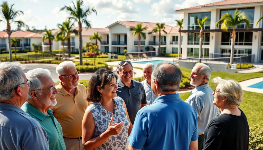 Resort-style 55+ new construction homes in Port St. Lucie with clubhouse and pool